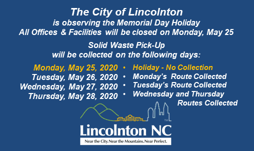 Memorial Day 2020 Solid Waste