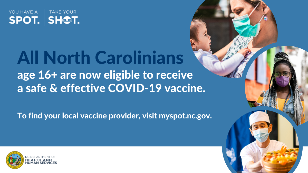 Group5 eligible, 16+